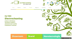 Desktop Screenshot of electrocleaning.com